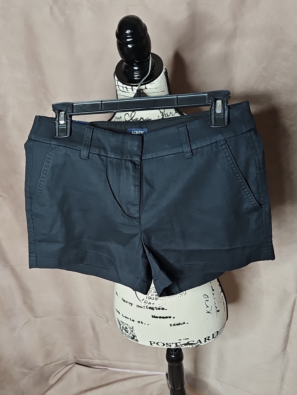 J. Crew Factory White 3 1/2 inseam Cotton Blend Shorts Size 4 New with tags